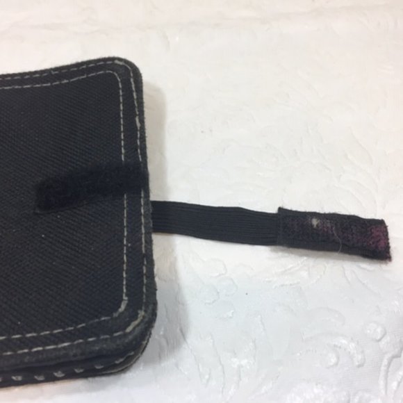 Tim Burton's The Nightmare Before Christmas Black Canvas Wallet Jack & Sally - Picture 5 of 16